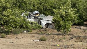 Accident, Driver Seriously Injured After Crashing Into Utility Pole Near Sanger